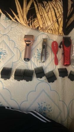babyliss and a S/C and a andis