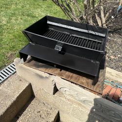 Restored Vintage Cast Iron Fireplace Heat Circulator