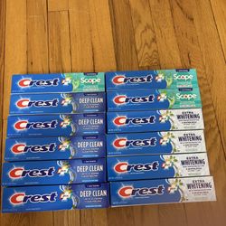 Crest Toothpaste 2 Dollars Each