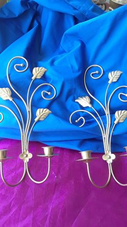 Par De Sconcess Home Interiors Usados En Muy Buenas Condiciones...