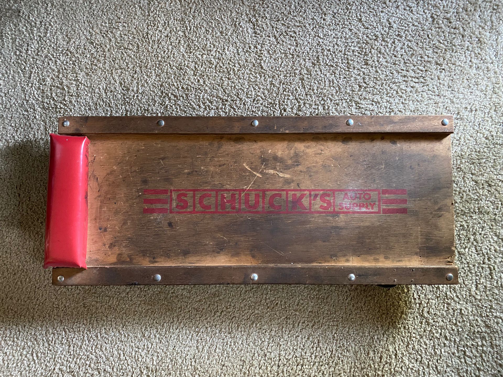 Vintage Schuck’s Auto Supply Car Creeper