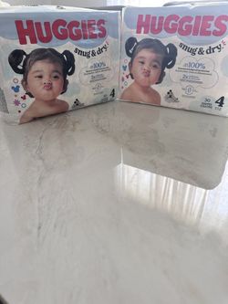 Huggies snug and dry bundle of 2