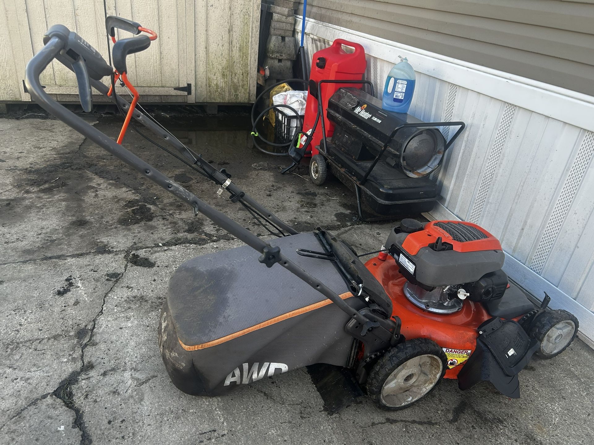 Husqvarna Self Propelled Bagged Mower