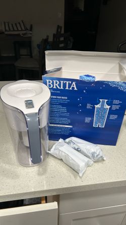 Brita Water Filter Pitcher + 9 Replacement Filters – Ready to Use