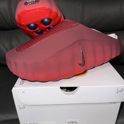 Nike mind 001 Slide Team Red University Red Size 13