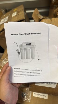 Hollow Fiber Ultrafilter