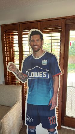 Messi Cutout Lowe’s