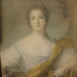 Hand Painting  Madame Victoria Of France 1700s To 1800s Hand Painted Oil,and Pastels Also Owned By Baptist Church  Dallas Tx Possible Worth Thousands