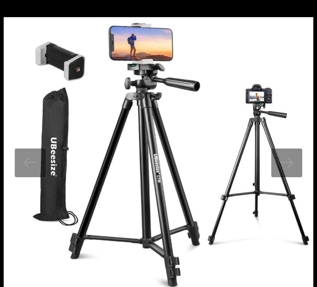 UBeesize 50Ó Phone Tripod Stand