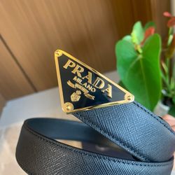 Prada Leather Belt 24ss 