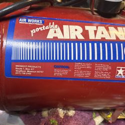 Air works portable air tank