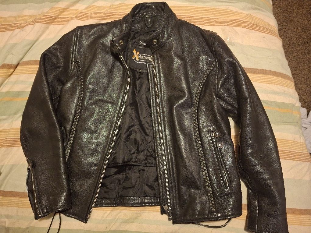 Leather Biker Jacket