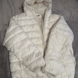 White Puffer Coat