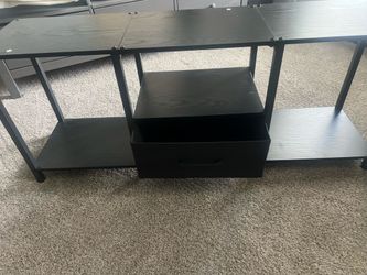 Accent Table NEW‼️ black 1 drawer