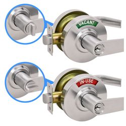 Nuk3y Indio Entry (SC Keyway) Grade 2 Commercial Indicator Leverset (Satin Chrome)