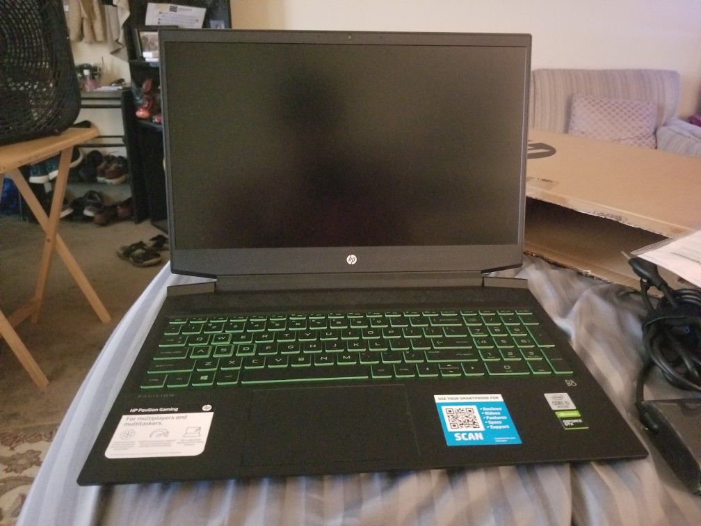 Brand New HP Gaming Laptop 16-a0032dx, 144hz 1080p, 10th gen Intel, 1660 ti gpu, 8gb 3000mhz ddr4 RAM, 512gb nvme with 32gb Optimus