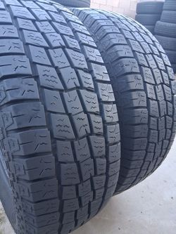 LT265/70R17 (10-Ply) Matching Pair 2 Tires No Patches, Like New - DOT 2024