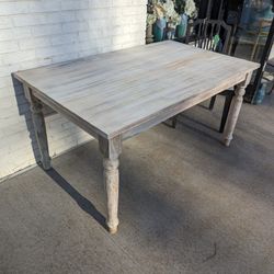 60 Inch Mango Wood Dining Table