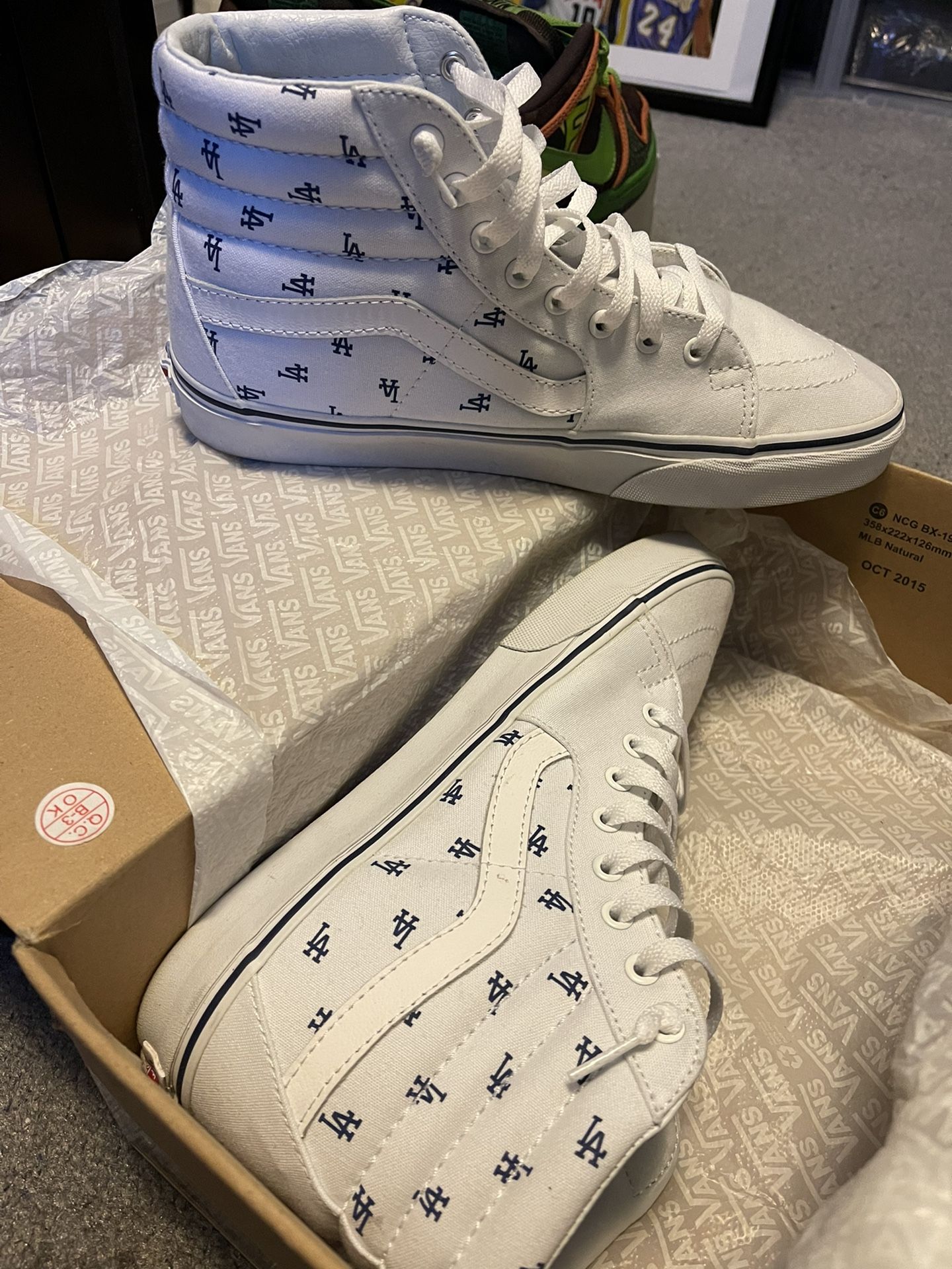 Vans Sk8 Hi LA Dodgers High Top for Sale in Los Angeles CA OfferUp