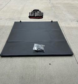 Chevy Silverado 2007-2013 hard  TRI fold flip up cover