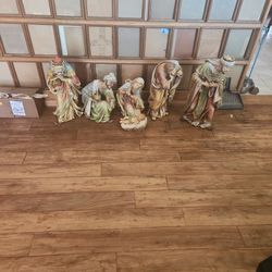 Religious Statues 24" Tall 6 Piece
