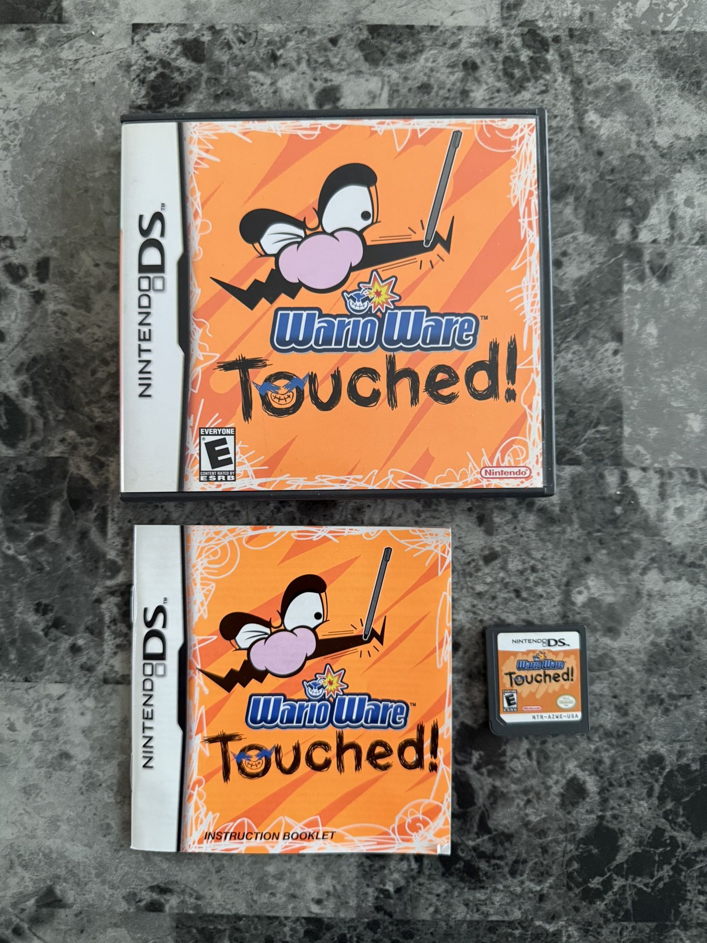 Wario Ware Touched! Nintendo DS Pre-Owned Complete CIB