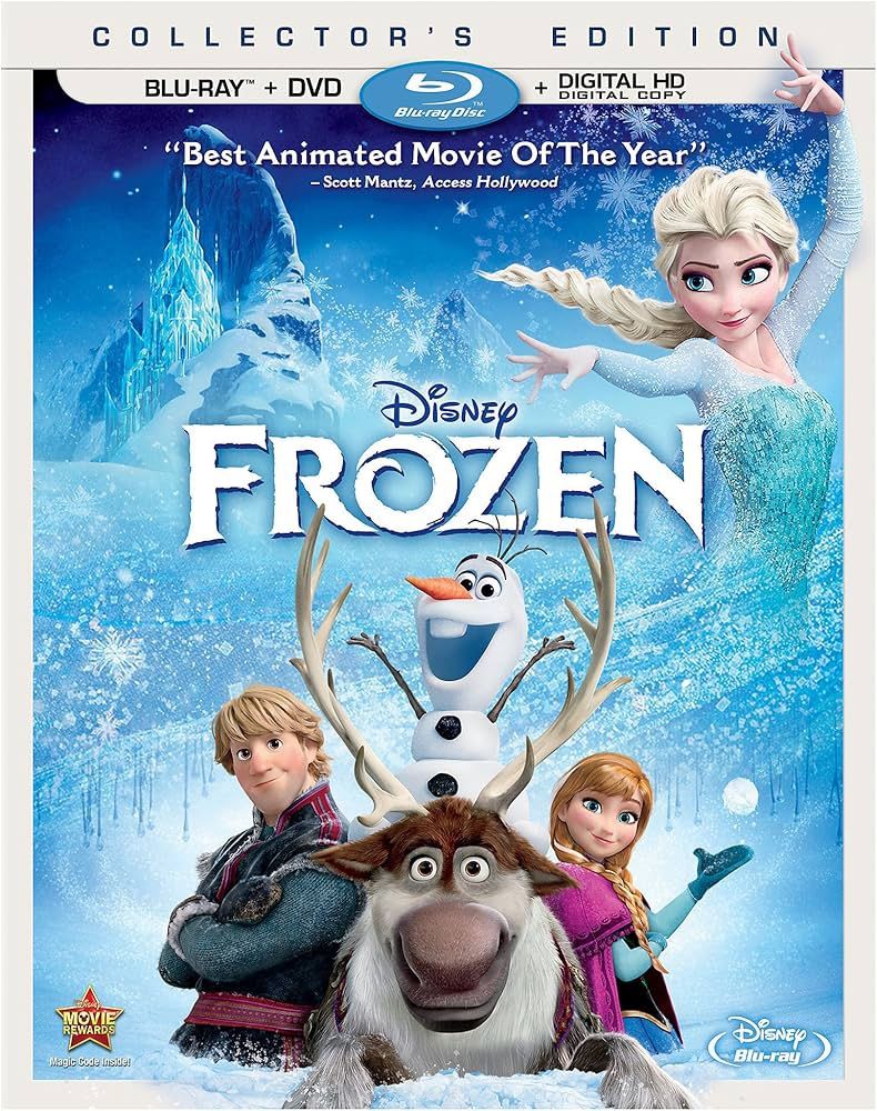 Disney Frozen {BLU-RAY} Collectors Edition