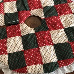 2 Handmade Tree Skirts