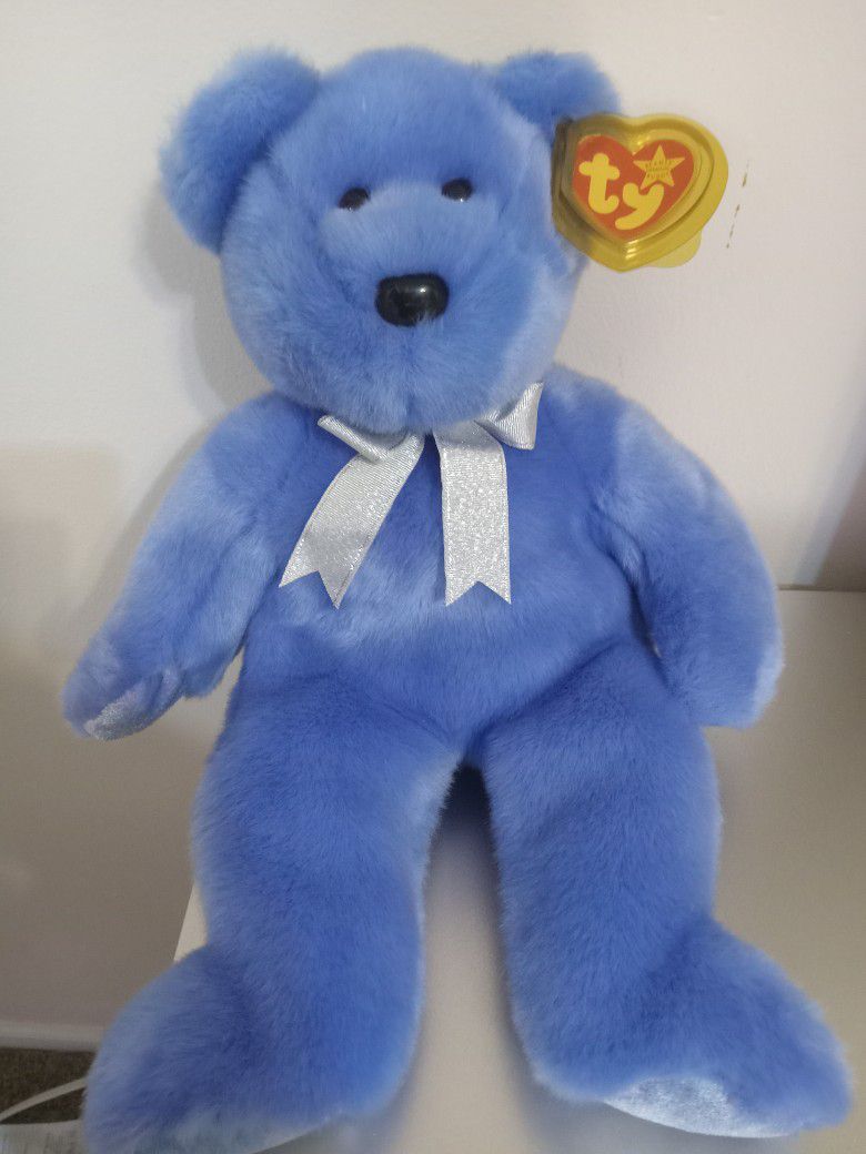 Ty Beanie Baby Clubby 2 Retired P.e. Pellets Excellent Condition 