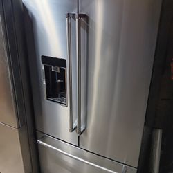 Kitchenaid Refrigerator Counter Depth With Wooden Shelves