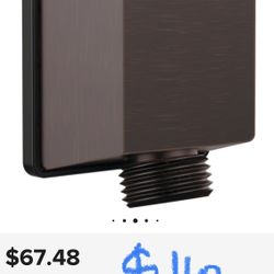 Square Wall Supply Elbow for Hand Shower Hose Connection