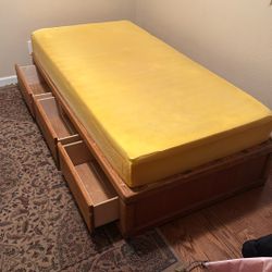Twin Size Captain Bed