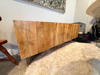 West elm media console