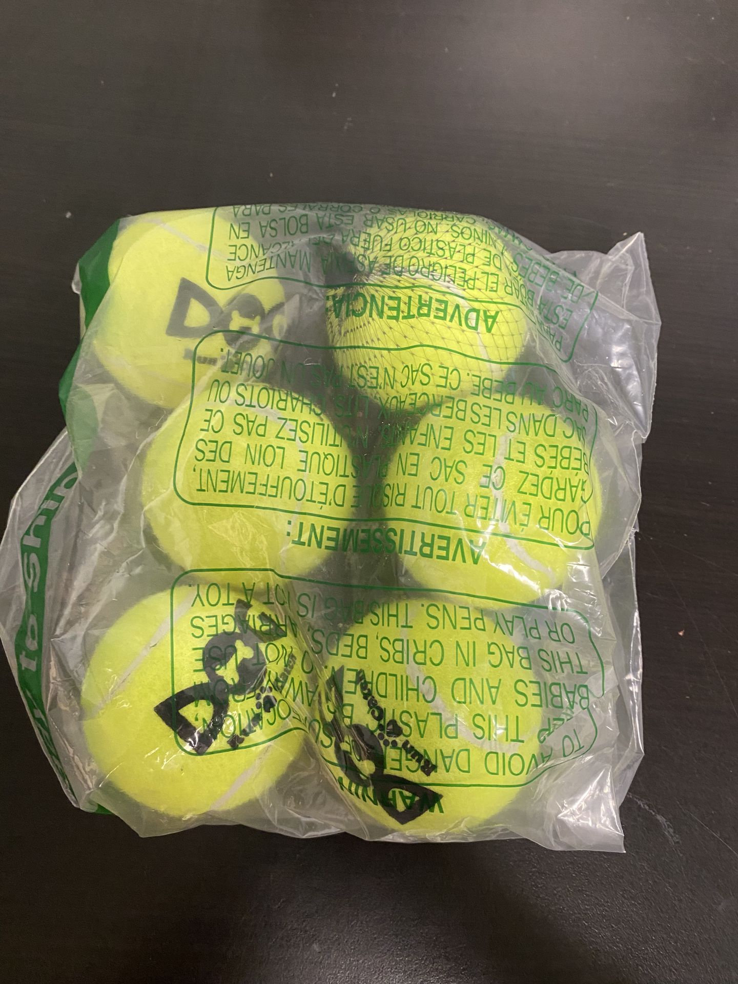 Squeaky tennis balls god dogs - 6 pack