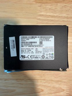 Samsung 256GB 2.5" SATA SSD