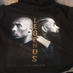 Kobe & Nipsey Hussle Hoodie XL