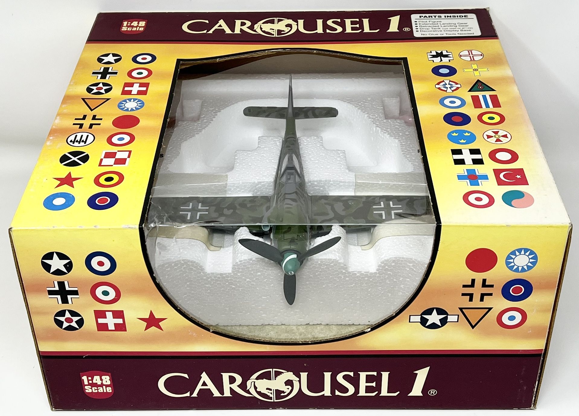 Carousel 1 #7143 Focke-Wulf 19D Dora-13 Luftwaffe Fighter Plane - 1:48 Scale