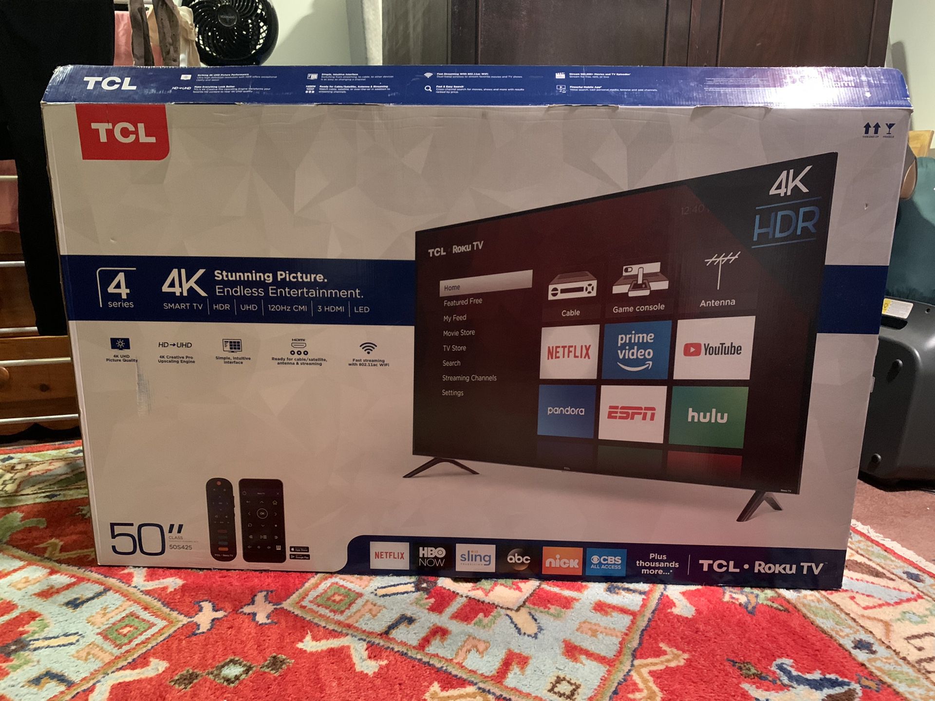 50” 4K Smart TV