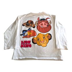 Disney Classics The Lion King Simba Shirt Zara Kids SZ 6 Years