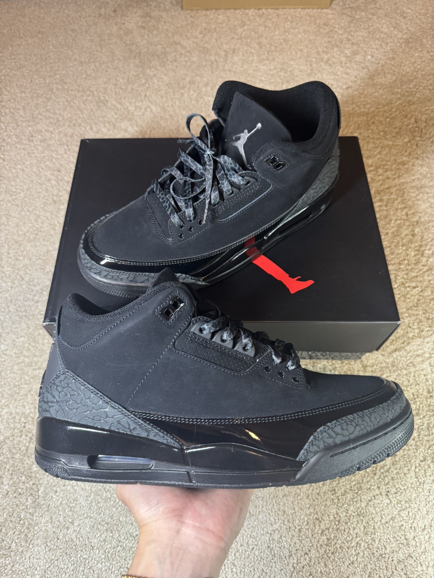 Jordan 3 Black Cat