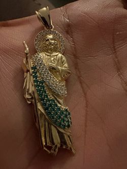 14K San Judas Pendant