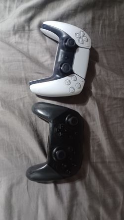 Ps5 controller  and nintendo Pro controller