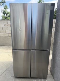 Samsung 4-Door Stainless Steel Refrigerator