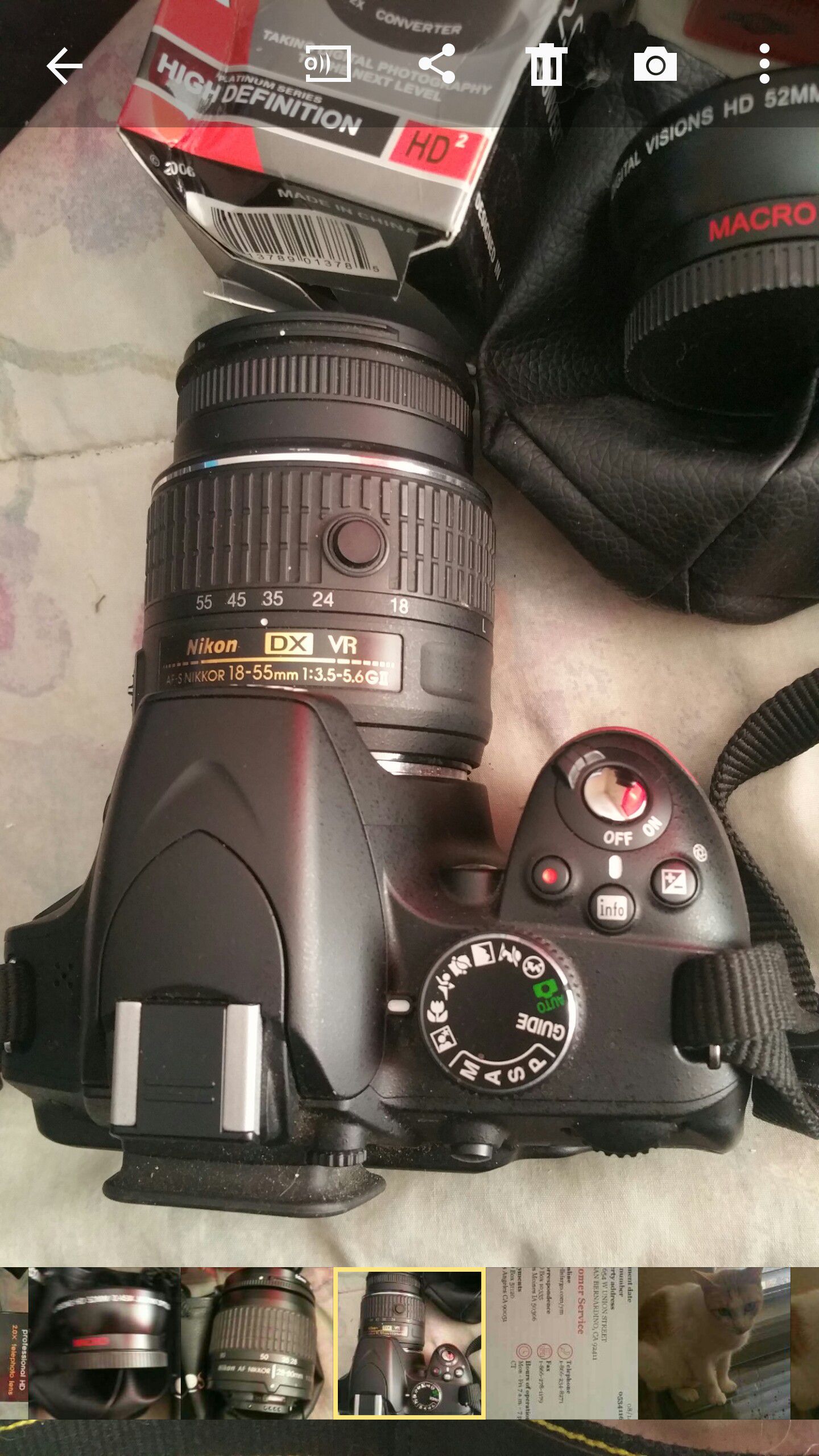d3200 Nikon Camera/Camara Nikon