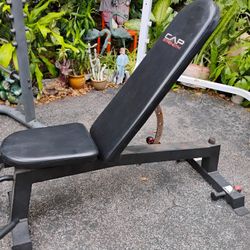 CAP  HEAVY  DUTY  ADJUSTABLE  BENCH