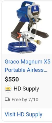 Graco Magnum Airless Paint Sprayer