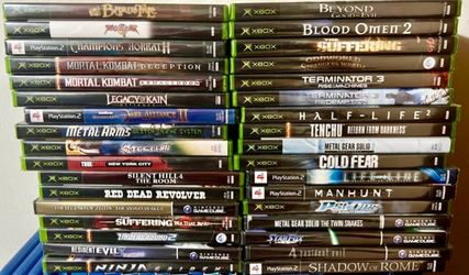 34 Factory Sealed Retro Video Games – Xbox GameCube PS2 – Collector Lot