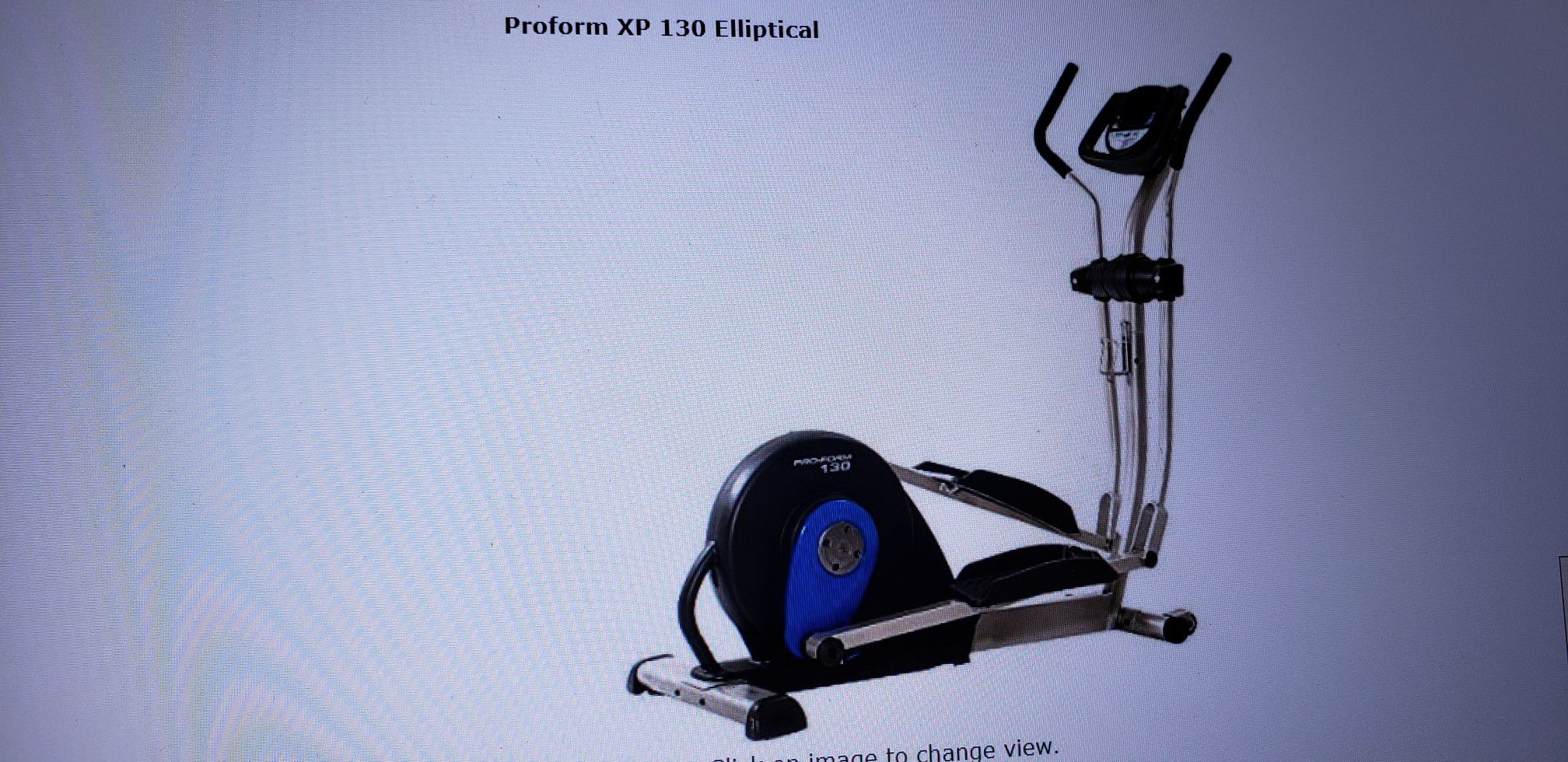Pro Form Elliptical Exercise Machine