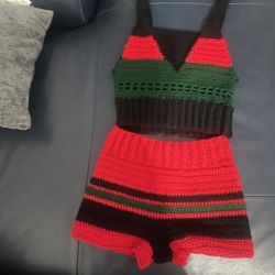 Crochet Short Set