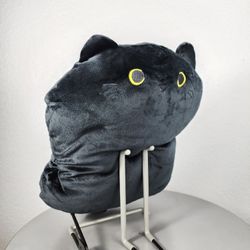 15" Black Cat Pillow Plush